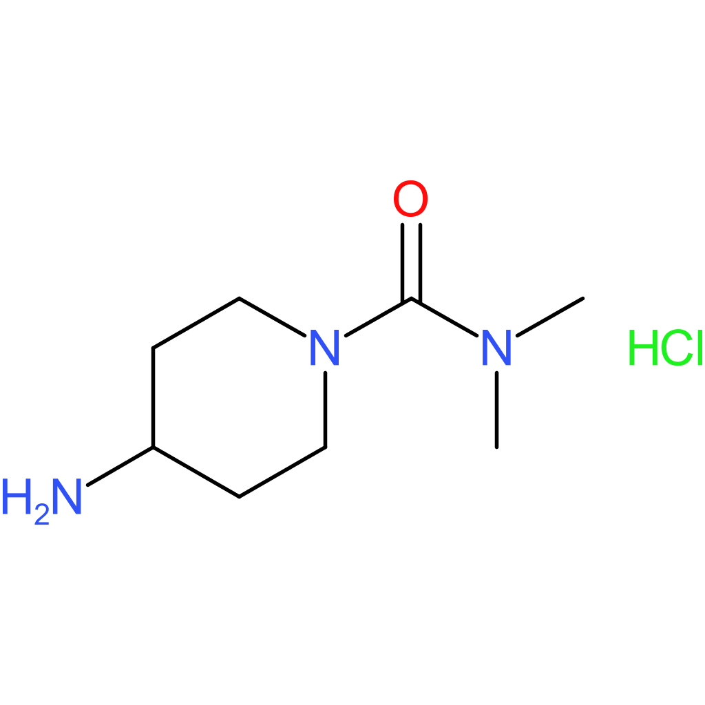 4-Amino-N,N-dimethylpiperidine-1-carboxamide hydrochloride