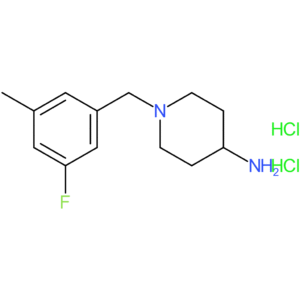1-(3-Fluoro-5-methylbenzyl)piperidin-4-amine dihydrochloride