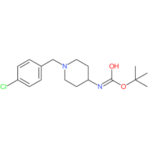 tert-Butyl 1-(4-chlorobenzyl)piperidin-4-ylcarbamate