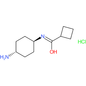 N-[(1R*,4R*)-4-Aminocyclohexyl]cyclobutanecarboxamide hydrochloride