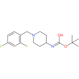 tert-Butyl 1-(2,4-difluorobenzyl)piperidin-4-ylcarbamate
