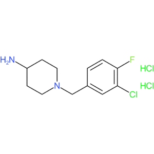 1-(3-Chloro-4-fluorobenzyl)piperidin-4-amine dihydrochloride