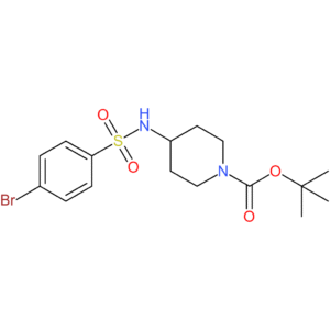 tert-Butyl 4-(4-bromophenylsulfonamido)piperidine-1-carboxylate