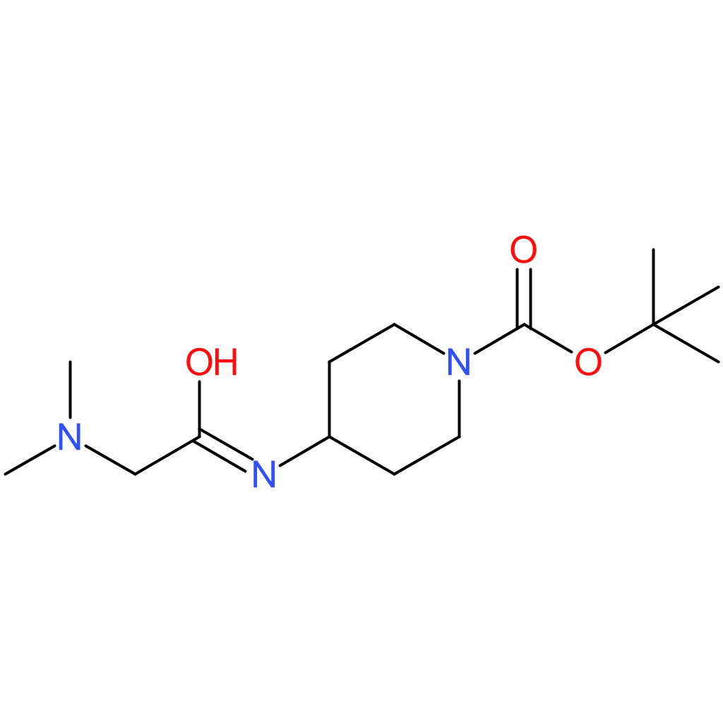 tert-Butyl 4-[2-(dimethylamino)acetamido]piperidine-1-carboxylate