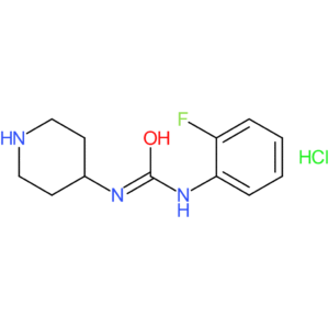 1-(2-Fluorophenyl)-3-(piperidin-4-yl)urea hydrochloride
