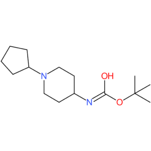 tert-Butyl 1-cyclopentylpiperidin-4-ylcarbamate