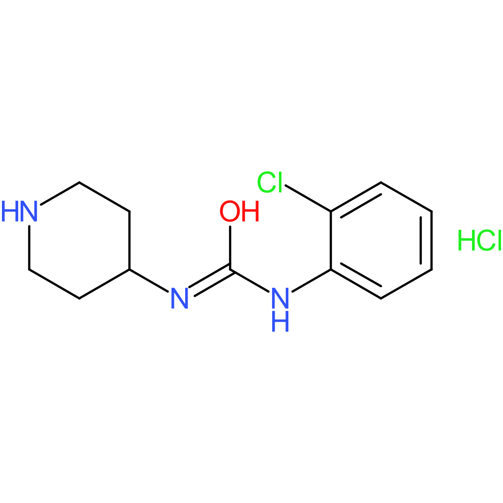 1-(2-Chlorophenyl)-3-(piperidin-4-yl)urea hydrochloride