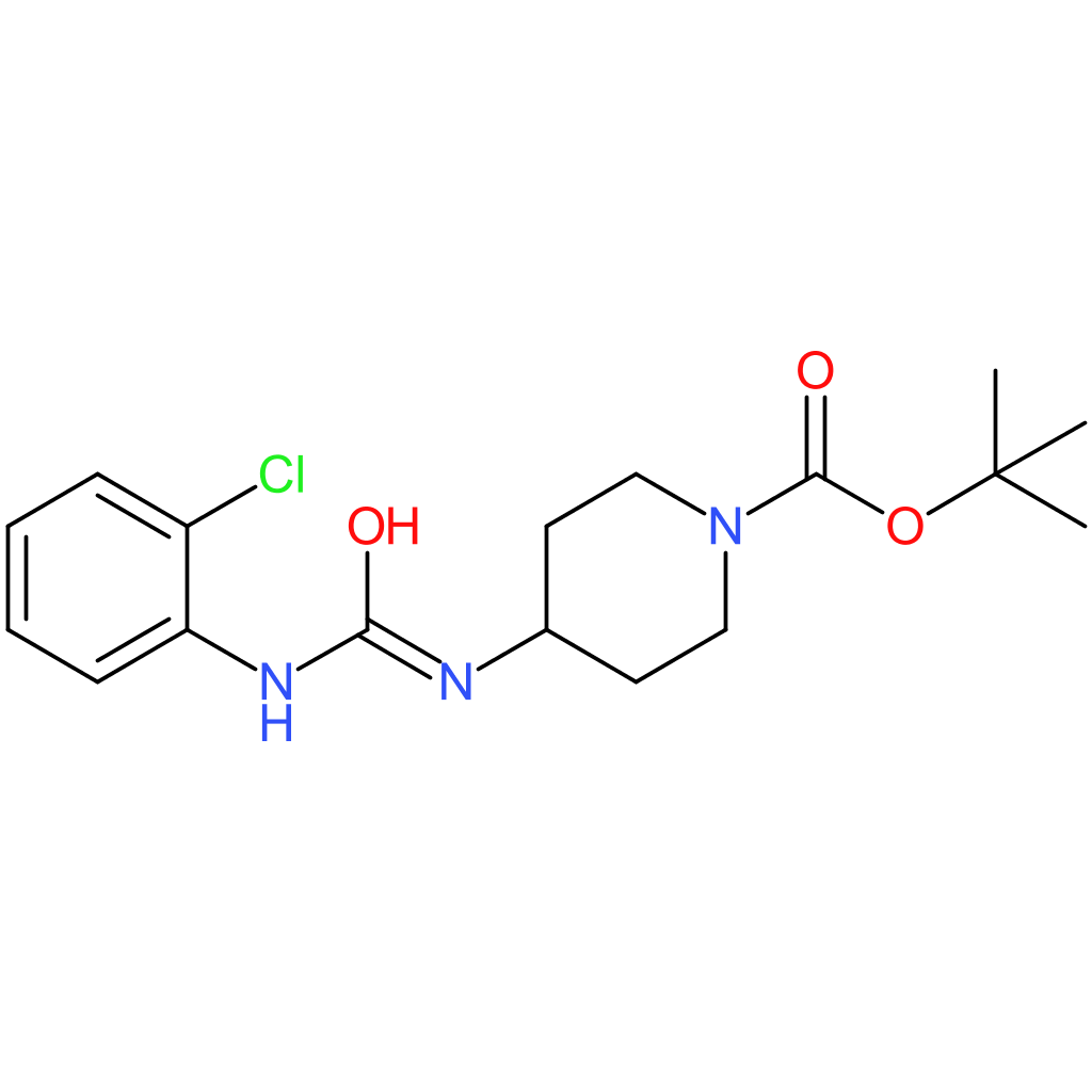 tert-Butyl 4-[3-(2-chlorophenyl)ureido]piperidine-1-carboxylate