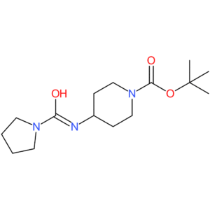 tert-Butyl 4-[(pyrrolidine-1-carbonyl)amino]piperidine-1-carboxylate
