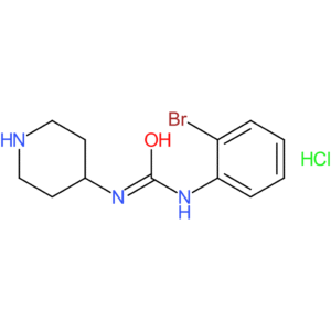 1-(2-Bromophenyl)-3-(piperidin-4-yl)urea hydrochloride