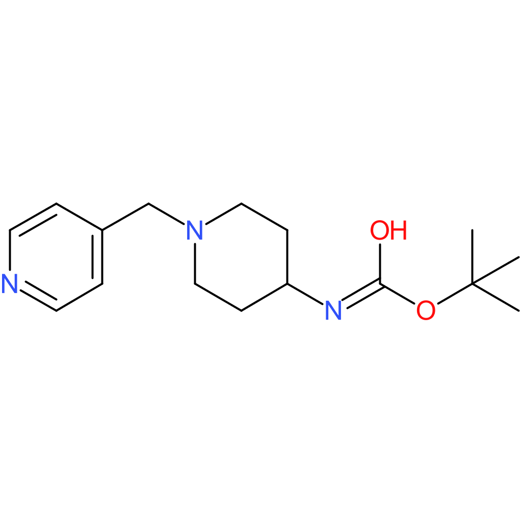 tert-Butyl 1-(pyridin-4-ylmethyl)piperidin-4-ylcarbamate