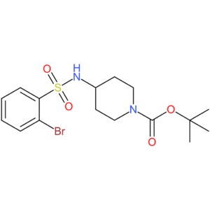 tert-Butyl 4-(2-bromophenylsulfonamido)piperidine-1-carboxylate