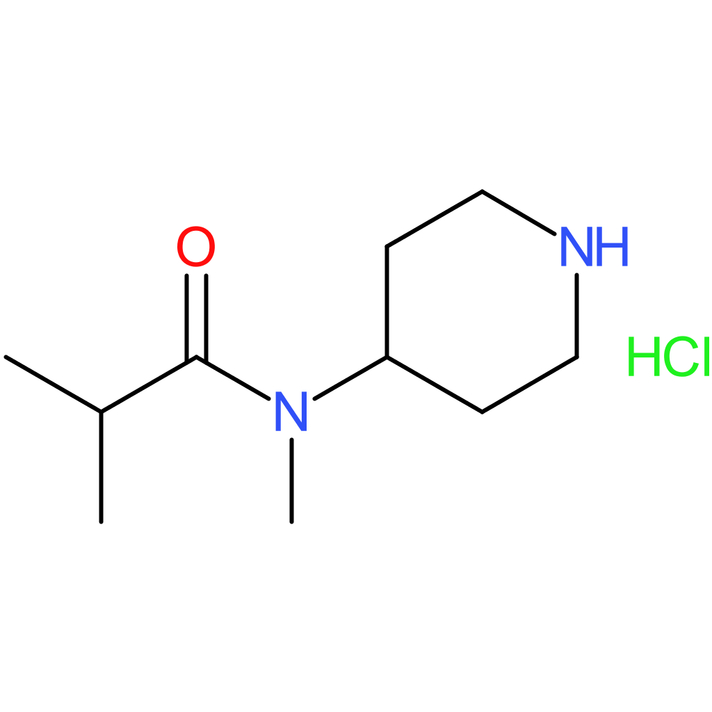N-Methyl-N-(piperidin-4-yl)isobutylamide hydrochloride