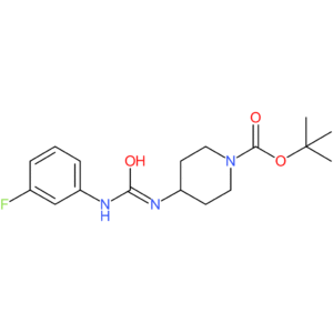 tert-Butyl 4-[3-(3-fluorophenyl)ureido]piperidine-1-carboxylate