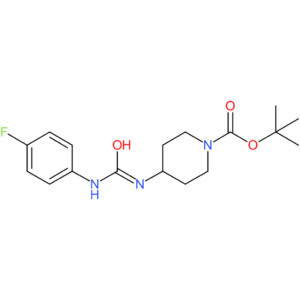 tert-Butyl 4-[3-(4-fluorophenyl)ureido]piperidine-1-carboxylate