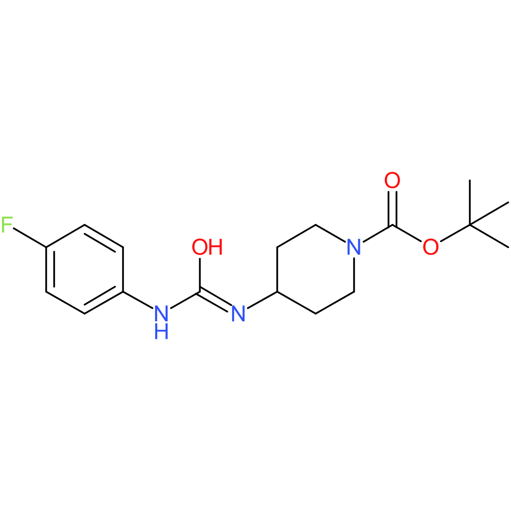tert-Butyl 4-[3-(4-fluorophenyl)ureido]piperidine-1-carboxylate