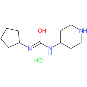 1-Cyclopentyl-3-(piperidine-4-yl)urea hydrochloride