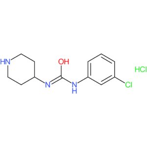 1-(3-Chlorophenyl)-3-(piperidine-4-yl)urea hydrochloride
