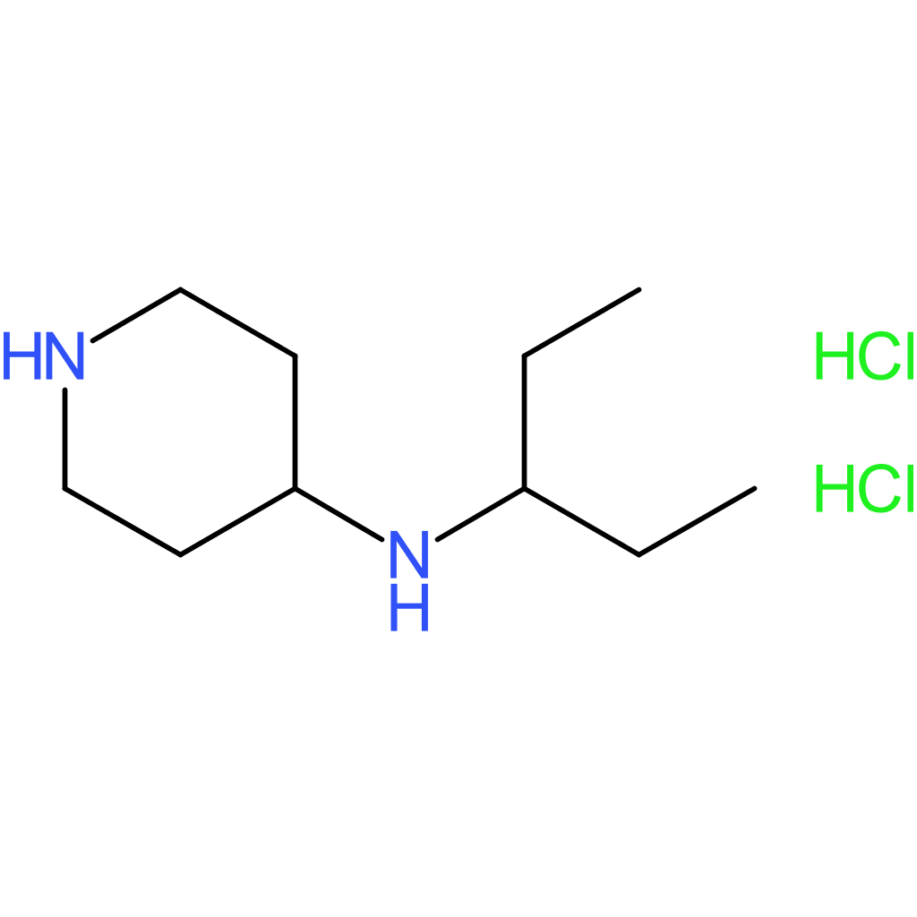 N-(Pentan-3-yl)piperidin-4-amine dihydrochloride