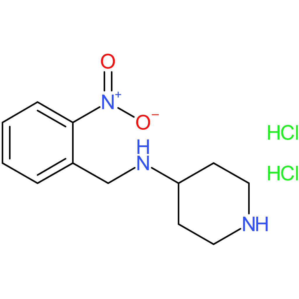 N-(2-Nitrobenzyl)piperidin-4-amine dihydrochloride