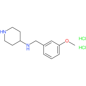 N-(3-Methoxybenzyl)piperidine-4-amine dihydrochloride
