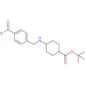 tert-Butyl 4-(4-nitrobenzylamino)piperidine-1-carboxylate