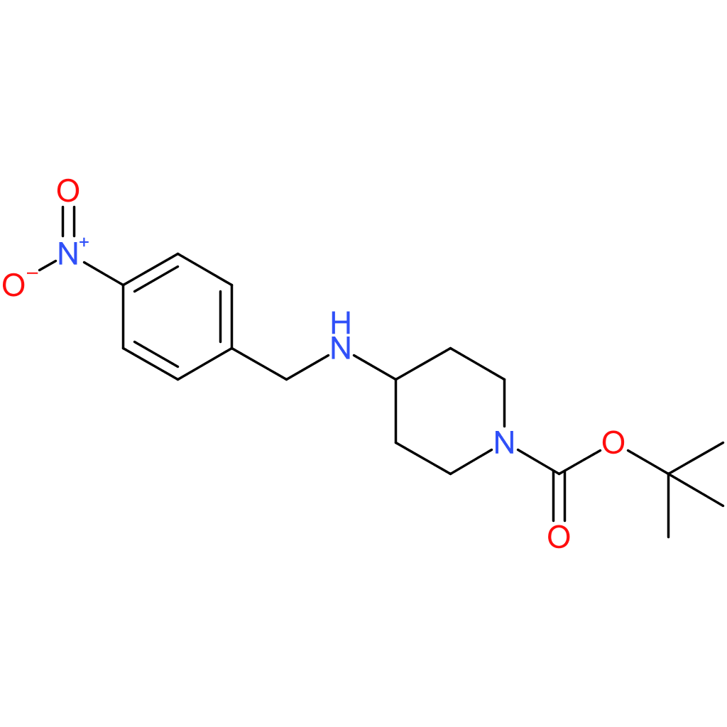 tert-Butyl 4-(4-nitrobenzylamino)piperidine-1-carboxylate