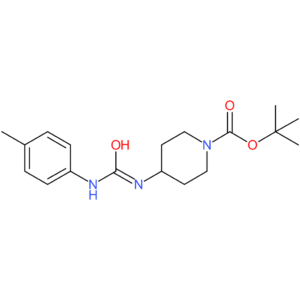 tert-Butyl 4-(3-p-tolylureido)piperidine-1-carboxylate