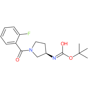 (R)-tert-Butyl 1-(2-fluorobenzoyl)pyrrolidin-3-ylcarbamate