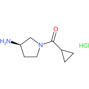 (R)-(3-Aminopyrrolidin-1-yl)(cyclopropyl)methanone hydrochloride