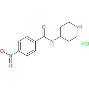4-Nitro-N-(piperidine-4-yl)benzamide hydrochloride