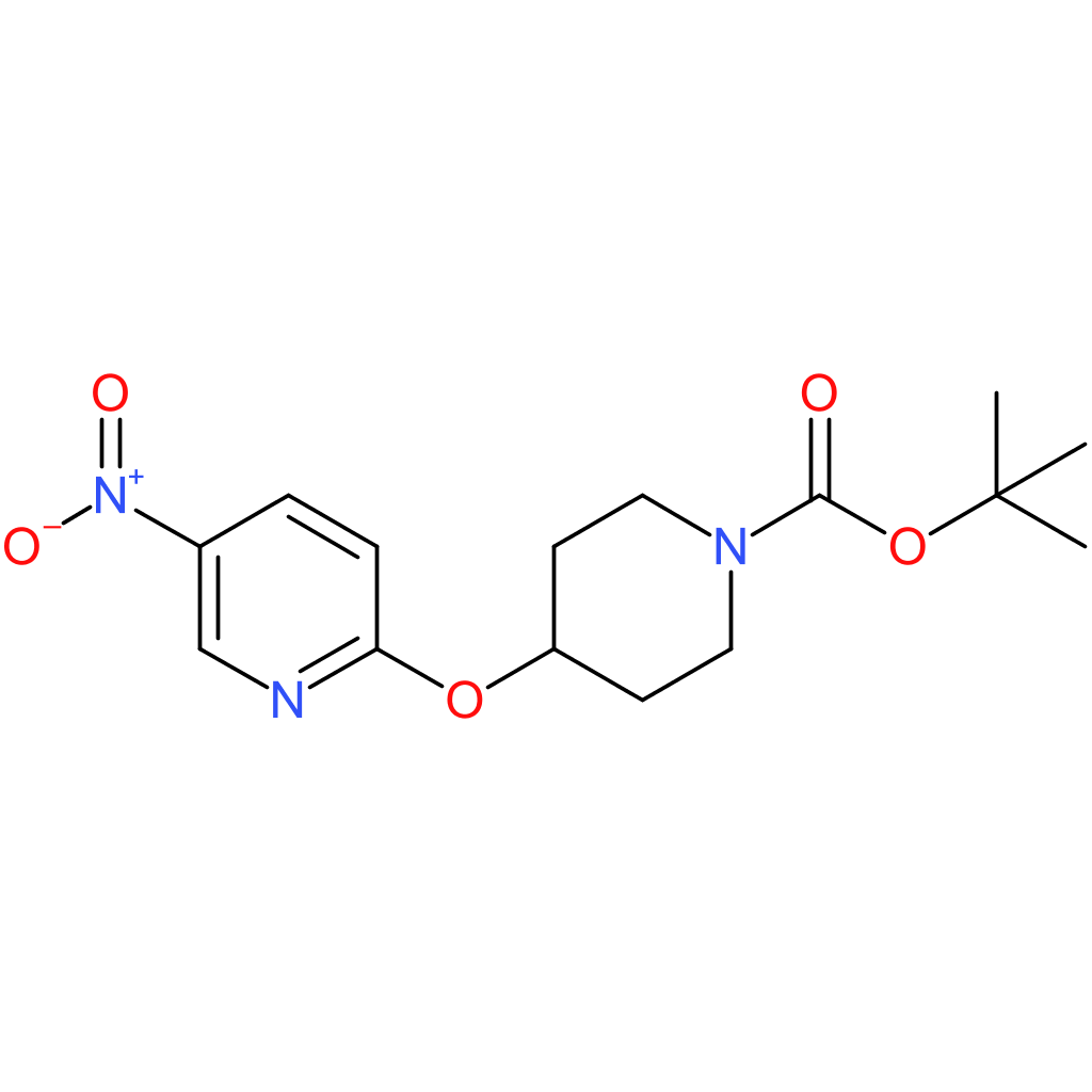 tert-Butyl 4-(5-nitropyridin-2-yloxy)piperidine-1-carboxylate
