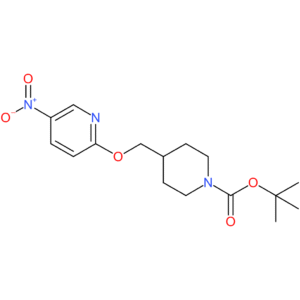 tert-Butyl 4-[(5-nitropyridin-2-yloxy)methyl]piperidine-1-carboxylate
