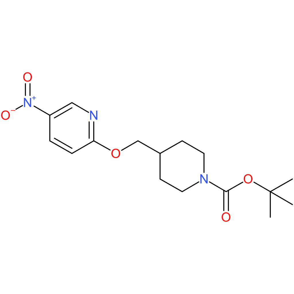 tert-Butyl 4-[(5-nitropyridin-2-yloxy)methyl]piperidine-1-carboxylate