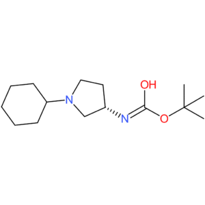 (S)-tert-Butyl 1-cyclohexylpyrrolidin-3-ylcarbamate