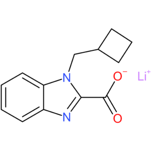 Lithium 1-(cyclobutylmethyl)-1H-benzo[d]imidazole-2-carboxylate