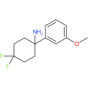4,4-Difluoro-1-(3-methoxyphenyl)cyclohexanamine