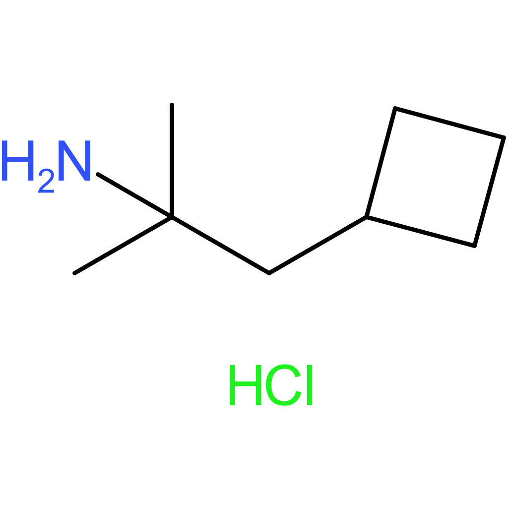 1-Cyclobutyl-2-methylpropan-2-amine hydrochloride
