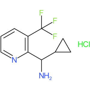 Cyclopropyl[3-(trifluoromethyl)pyridin-2-yl]methanamine hydrochloride
