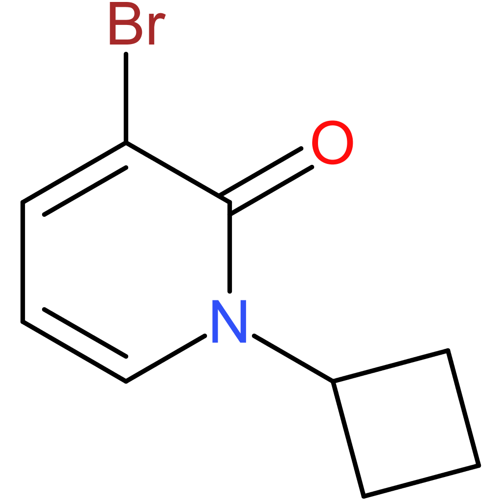 3-Bromo-1-cyclobutylpyridin-2(1H)-one