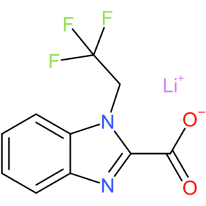 Lithium 1-(2,2,2-trifluoroethyl)-1H-benzo[d]imidazole-2-carboxylate