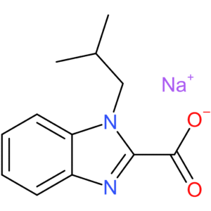 Sodium 1-isobutyl-1H-benzo[d]imidazole-2-carboxylate