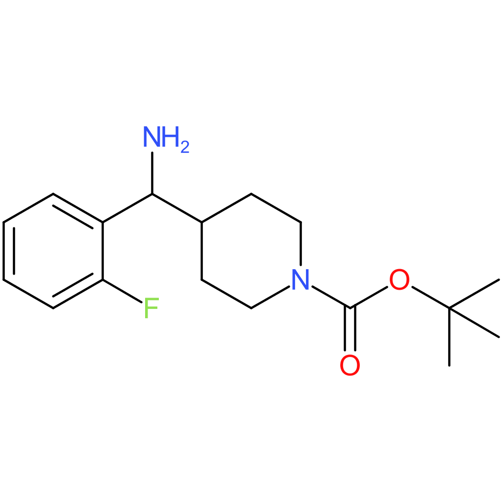 tert-Butyl 4-[amino(2-fluorophenyl)methyl]piperidine-1-carboxylate