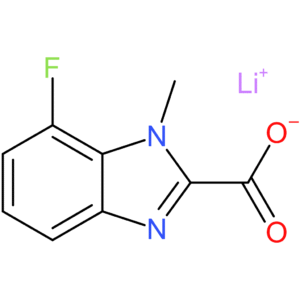 Lithium 7-fluoro-1-methyl-1H-benzo[d]imidazole-2-carboxylate