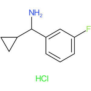 Cyclopropyl(3-fluorophenyl)methanamine hydrochloride