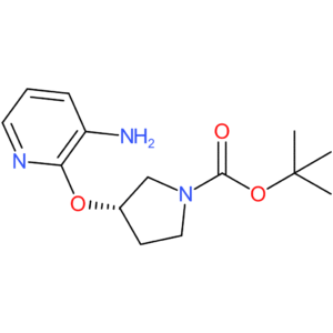 (S)-tert-Butyl 3-(3-aminopyridin-2-yloxy)pyrrolidine-1-carboxylate