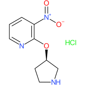 (R)-3-Nitro-2-(pyrrolidin-3-yloxy)pyridine hydrochloride
