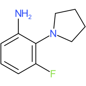 3-Fluoro-2-(pyrrolidin-1-yl)aniline
