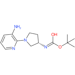 (S)-tert-Butyl 1-(3-aminopyridin-2-yl)pyrrolidin-3-ylcarbamate
