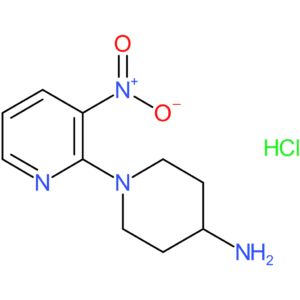 1-(3-Nitropyridin-2-yl)piperidin-4-amine hydrochloride